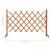 Gard cu zăbrele de grădină, portocaliu, 120x90 cm, lemn de brad, 7 image