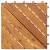 Plăci pardoseală, 10 buc., 30x30 cm, lemn masiv de acacia, 3 image