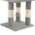 Ansamblu pentru pisici, stâlpi din funie de sisal, 65 cm, gri, 7 image