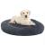 Pernă lavabilă pentru câini și pisici, gri închis, 50x50x12 cm, pluş
