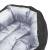 Pernă reversibilă și lavabilă pentru câini, gri și negru, 65x50x20 cm, 10 image