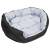 Pernă reversibilă și lavabilă pentru câini, gri și negru, 85x70x20 cm, 8 image
