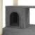 Ansamblu pisici, stâlpi din funie sisal, gri închis, 183 cm, 7 image