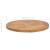 Blat de masă, 40 cm, lemn masiv de tec, rotund, 2,5 cm, 6 image