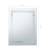 Oglindă cu led de baie cu senzor tactil, 60 x 80 cm, 9 image