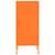 Dulap de depozitare, portocaliu, 42,5x35x101,5 cm, oțel, 4 image