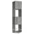 Dulap rotativ, gri beton, 34,5x34,5x147,5 cm, pal, 6 image