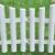 Gard pentru peluză alb 17 buc / 10 m, 5 image