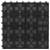 Plăci podea în relief, wpc, 11 buc., 30 x 30 cm, 1 mp, negru, 6 image