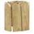 Rolă de bordură, verde, 120 cm, lemn de pin tratat, 3 image