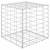 Strat înălțat cub gabion, 40 x 40 x 40 cm, sârmă de oțel, 2 image