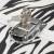 Geantă de cosmetice, dungi zebră, 37 x 24 x 35 cm, aluminiu, 6 image