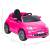 Mașină electrică pentru copii fiat 500, roz, 8 image