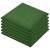 Plăci de protecție la cădere, 6 buc, verde, 50x50x3 cm, cauciuc, 2 image