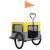 Remorcă bicicletă & cărucior 2-în-1 animale, galben și gri, 6 image