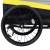 Remorcă bicicletă & cărucior 2-în-1 xxl, galben, gri și negru, 9 image