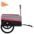 Remorcă bicicletă & cărucior 2-în-1 xxl, roșu, gri și negru, 7 image