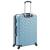 Set valiză carcasă rigidă, 3 buc., albastru, abs, 4 image