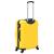 Set valize carcasă rigidă, 3 buc., galben, abs, 4 image