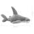 Jucărie de pluș rechin-ciocan, gri, 5 image