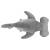 Jucărie de pluș rechin-ciocan, gri, 4 image