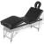 Masă de masaj pliabilă 4 părți cadru din aluminiu negru, 6 image