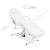 Masă de masaj, alb, 180x62x(87-112) cm, 2 image