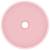 Chiuvetă baie lux, roz mat, 32,5x14 cm, ceramică, rotund, 3 image