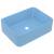 Chiuvetă de baie lux albastru deschis mat 41x30x12 cm ceramică, 2 image