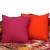 Canapea puf modulară cu 2 locuri, petice, material textil, 11 image