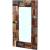 Oglindă, 80x50 cm, lemn masiv reciclat, 5 image
