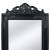 Oglindă verticală în stil baroc 160 x 40 cm negru, 2 image