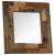 Oglindă, 50 x 50 cm, lemn masiv reciclat, 2 image