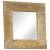 Oglindă, lemn masiv de mango, 50 x 50 cm, 10 image