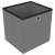 Raft 5 cuburi cu cutii, negru, 103x30x72,5 cm, material textil, 7 image