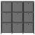 Raft 9 cuburi cu cutii, gri, 103x30x107,5 cm, material textil, 3 image