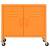Dulap de depozitare, portocaliu, 60x35x49 cm, oțel, 4 image