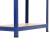 Raft de depozitare, albastru, 80x40x160 cm, oțel și mdf, 8 image