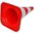 Set 10 conuri reflectorizante semnalizare rutieră, 50 cm, roșu și alb, 5 image