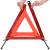 Triunghiuri avertisment trafic, 10 buc. roșu, 56,5x36,5x44,5 cm, 7 image