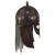 Coif de viking, aspect antic, jocuri pe roluri, arămiu, oțel, 3 image