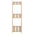 Raft depozitare 3 niveluri, 80x28,5x90 cm, lemn masiv de pin, 3 image