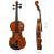Set complet vioară cu arcuș și suport bărbie, lemn închis 4/4, 11 image