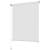 Jaluzea tip rulou de exterior, alb, 60x140 cm, hdpe