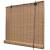 Jaluzele din bambus tip rulou, 2 buc., maro, 80x160 cm, 3 image