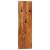 Cuier de haine de perete 2 buc. 36x3x110 cm lemn masiv acacia, 10 image