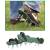 Nature sandale pentru aerare gazon, verde