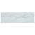 Masă consolă alb marmură&transparent 100x36x168 cm sticlă, 5 image