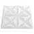Panouri de perete 3d, 24 buc, alb origami, 50x50 cm, 4 image