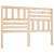 Tăblie de pat, 141x4x100 cm, lemn masiv de pin, 2 image